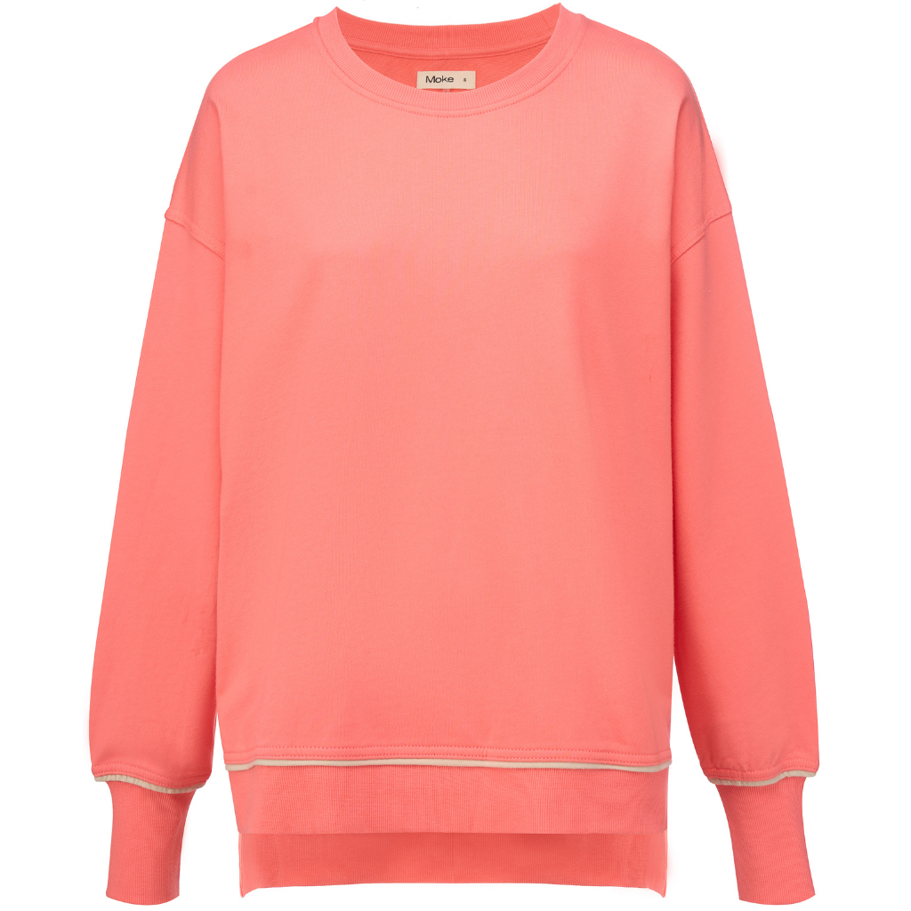 Moke | Suzy Sweater - Sunset Coral