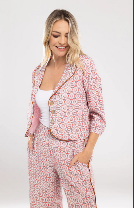 Mi Moso | Avery Relaxed Blazer - Mosiac