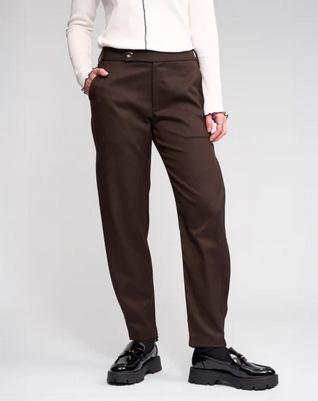 KNEWE Label | Jude Pant - Chocolate