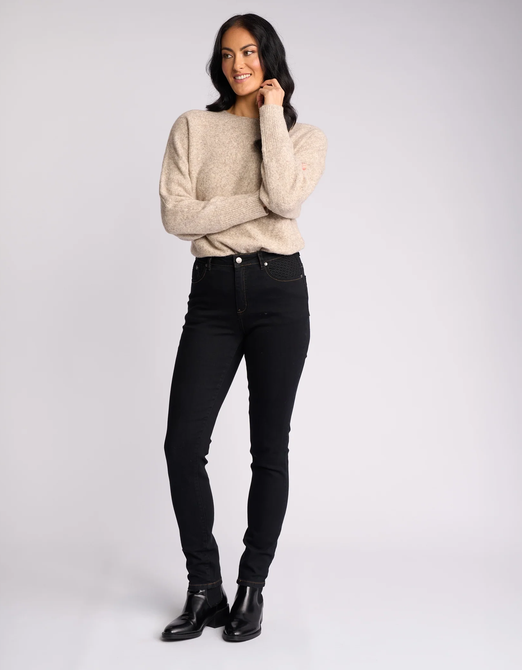 Reign Jean - Black Denim
