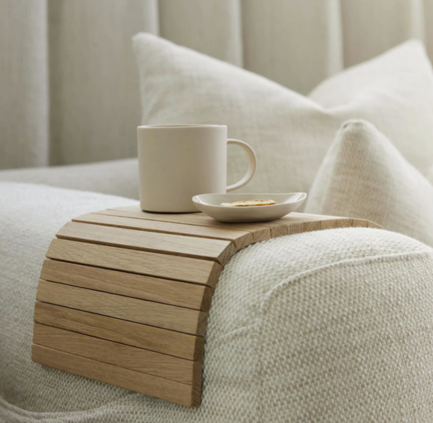 Arm Chair Side Rest Natural Oak