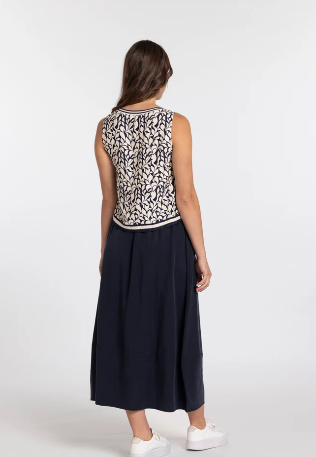 Mi Moso | Trenley Skirt - Navy