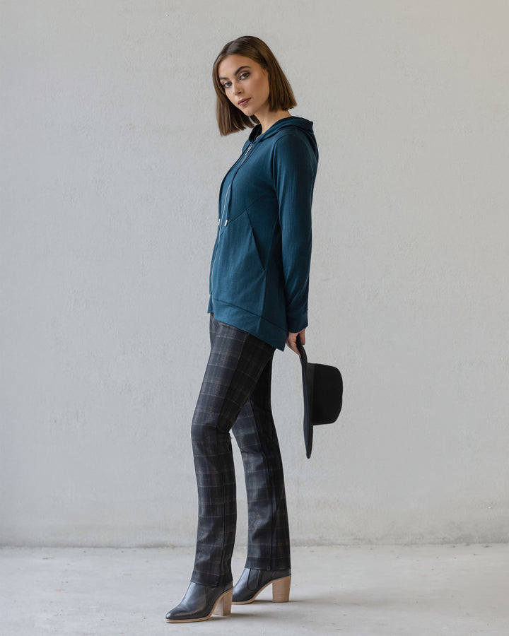 Vassalli Shield Hoodie Dragonfly side view.