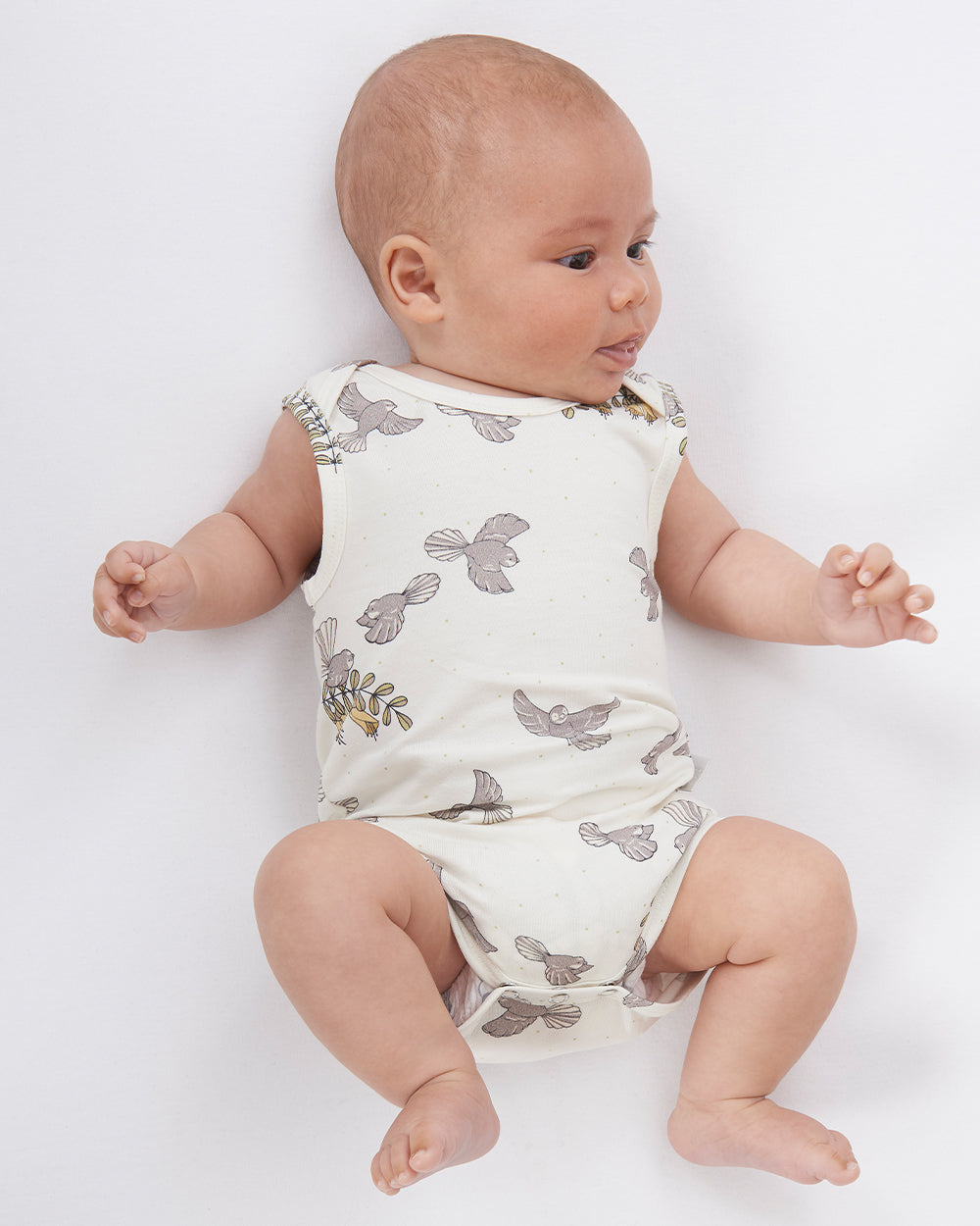 Singlet Bodysuit Fantail 3-6 Months