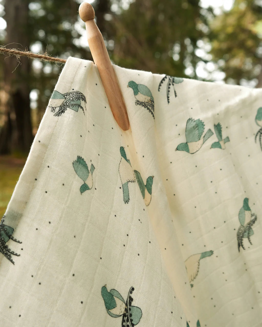 Muslin Wrap Kereru