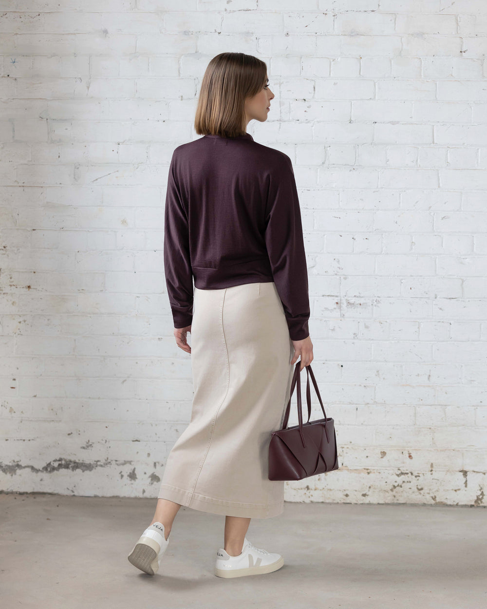 Vassalli | Nina Cardi - Berry - Back View