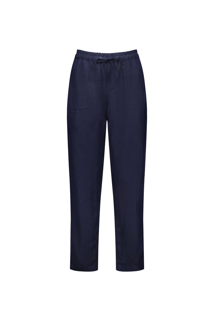 Vassalli Slim Leg Ankle Grazer Ink Just Pants Front 