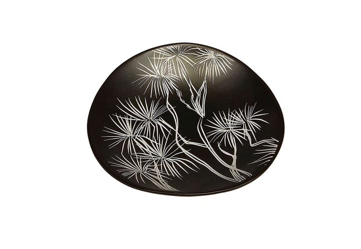 Bowl 10cm Ti Kouka White on Black