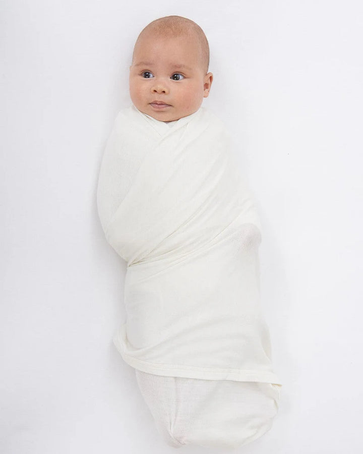 Merino Swaddle Wrap Cream