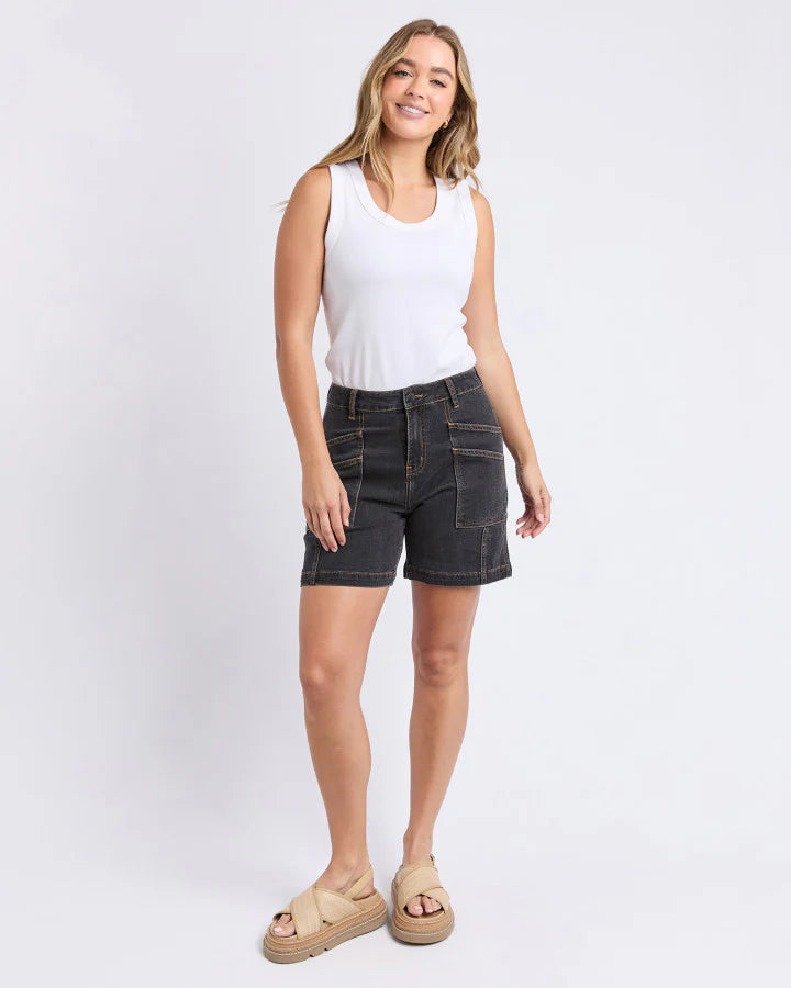Foxwood |Balmy Short - Washed Black