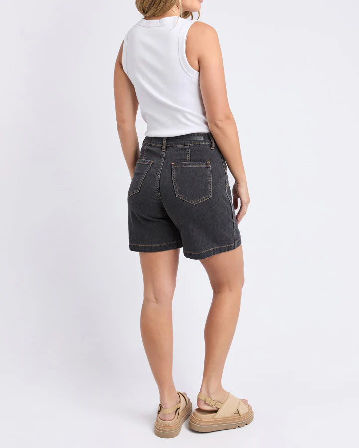 Foxwood |Balmy Short - Washed Black