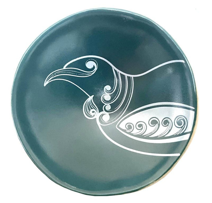 Bowl 7cm Tui White on Teal