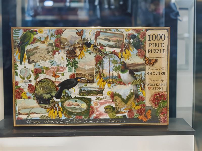 Puzzle Birds & Postcard (1000 Piece)