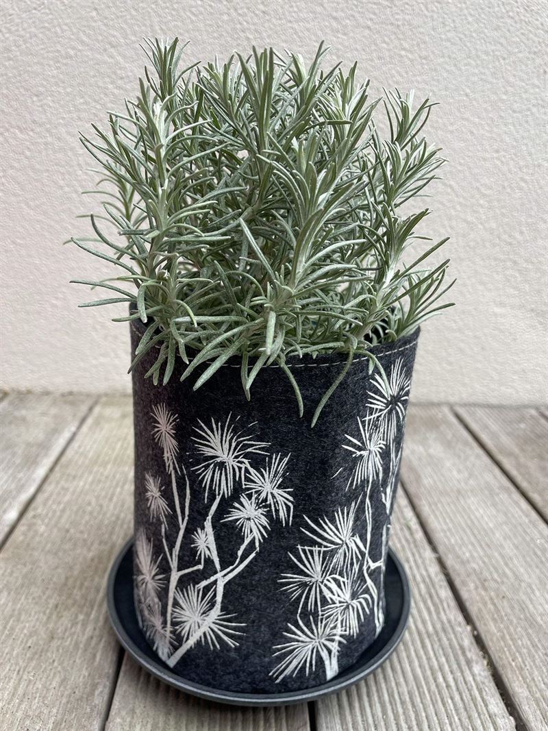 Growbag Ti Kouka White on Grey