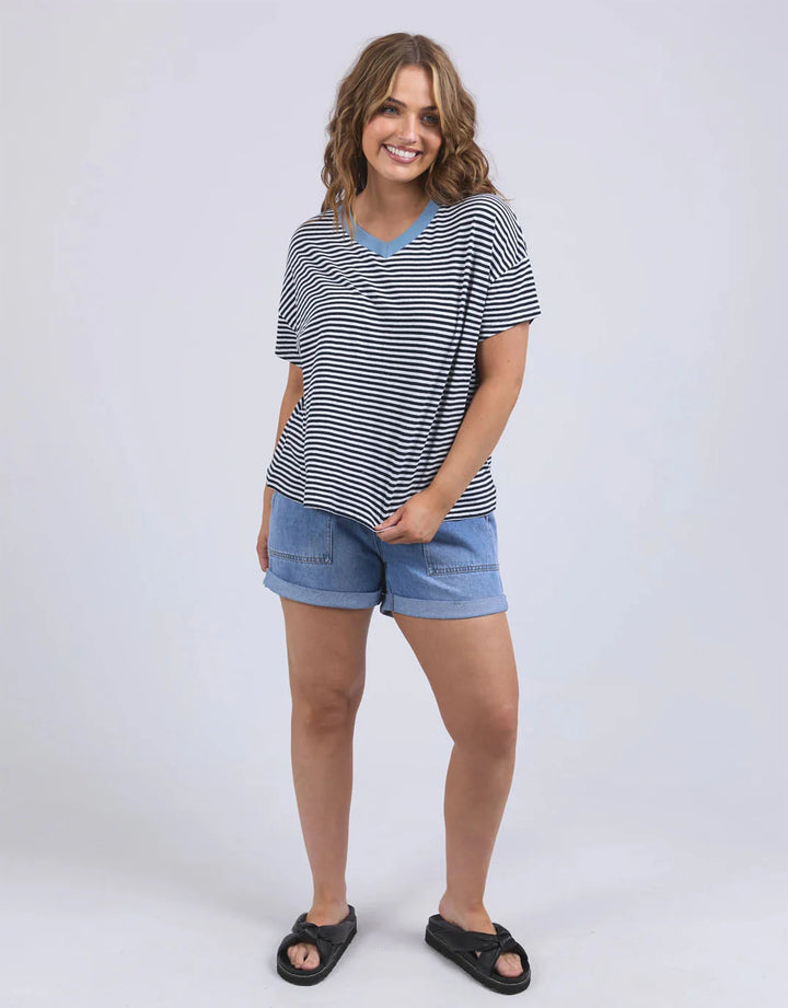 Liv Vee Tee - Navy