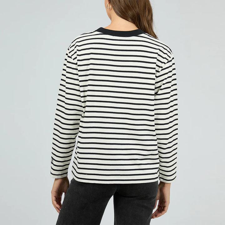 Eve Basic Stripe L/S Tee