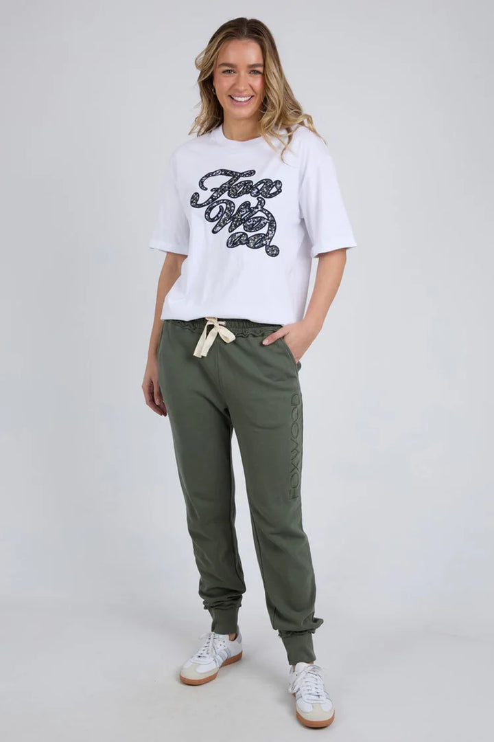 Foxwood | Simplified Track Pant in Khaki