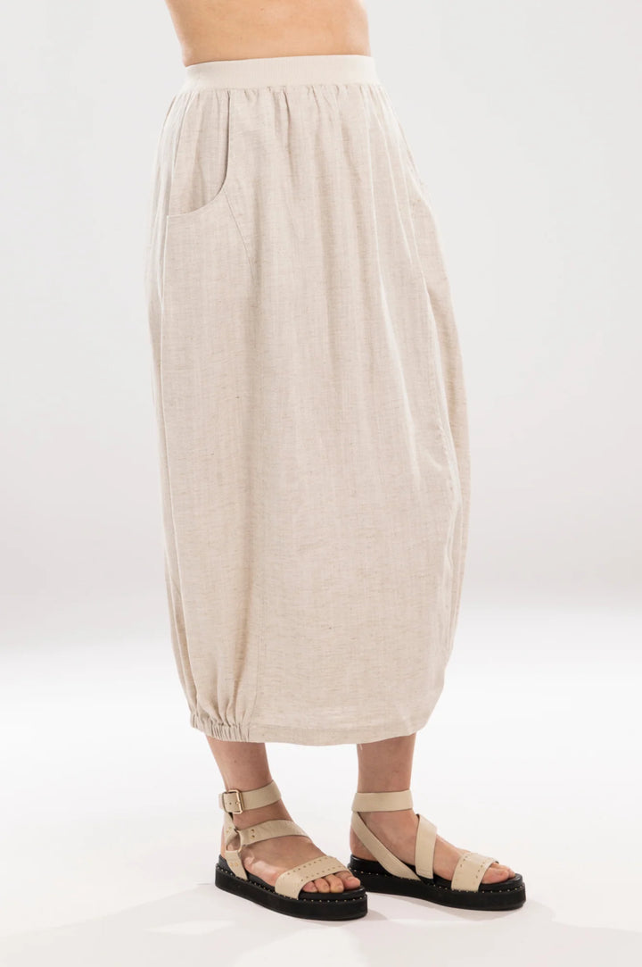 Mi Moso | Ida Barrell Skirt - Linen