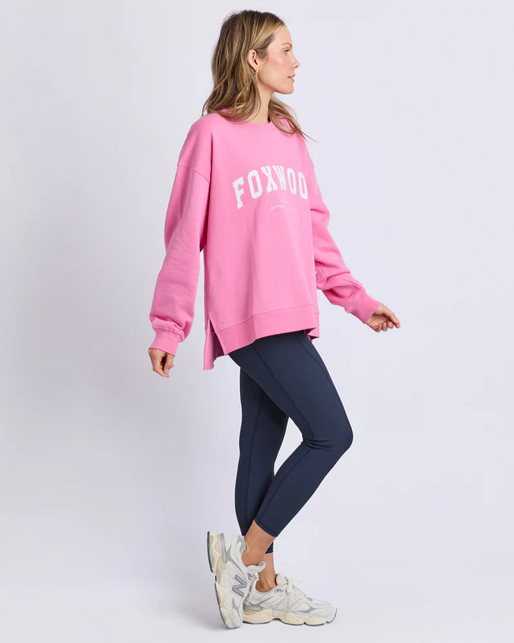 Foxwood | Interval Crew - Bubblegum Pink/White