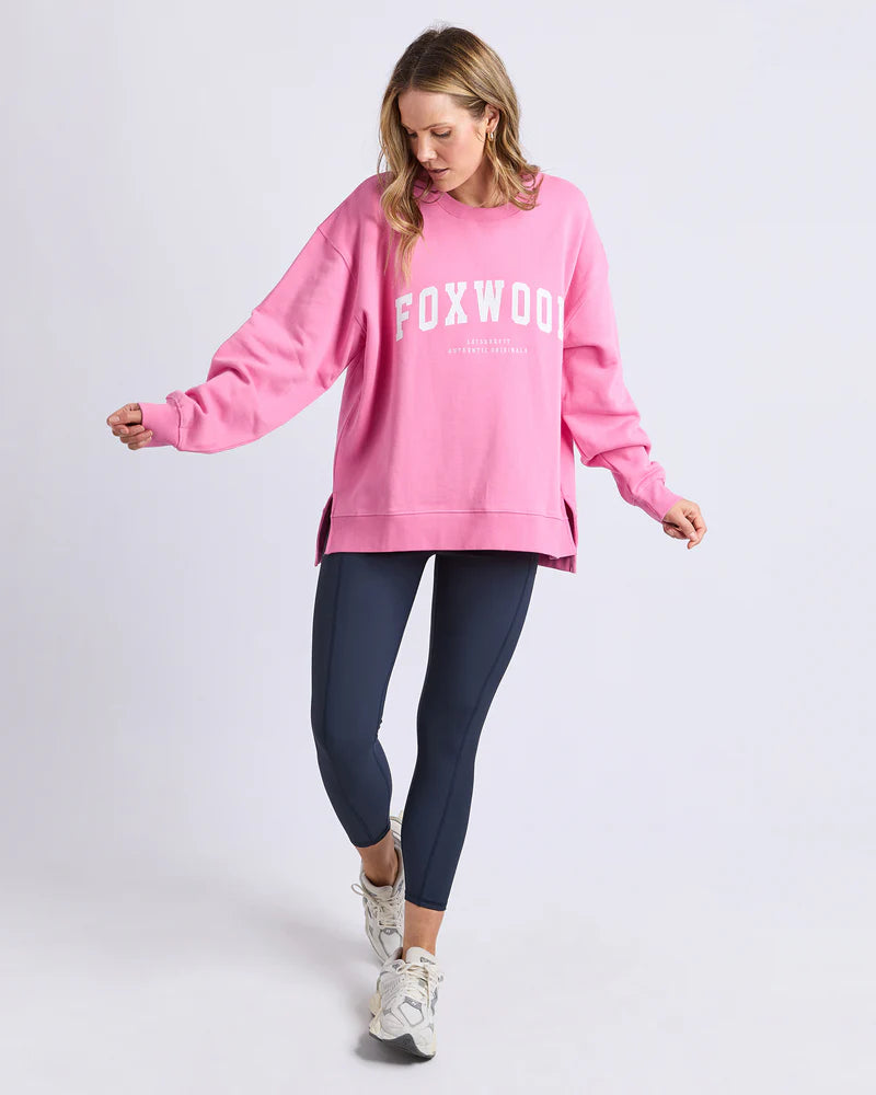 Foxwood | Interval Crew - Bubblegum Pink/White