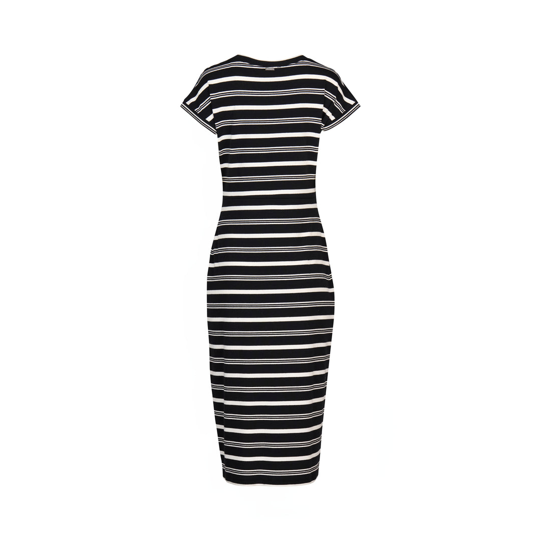 Parker Dress - Black/White