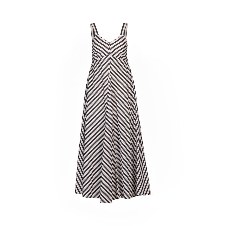 Gala Dress - Black/Ecru