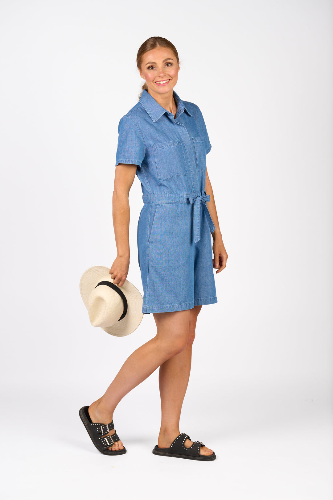 KNEWE | Bank Jumpsuit - Ocean