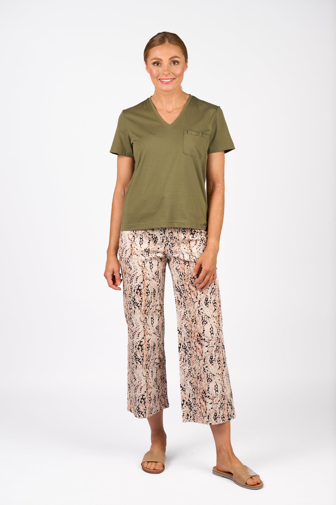 Mila Tee - Olive