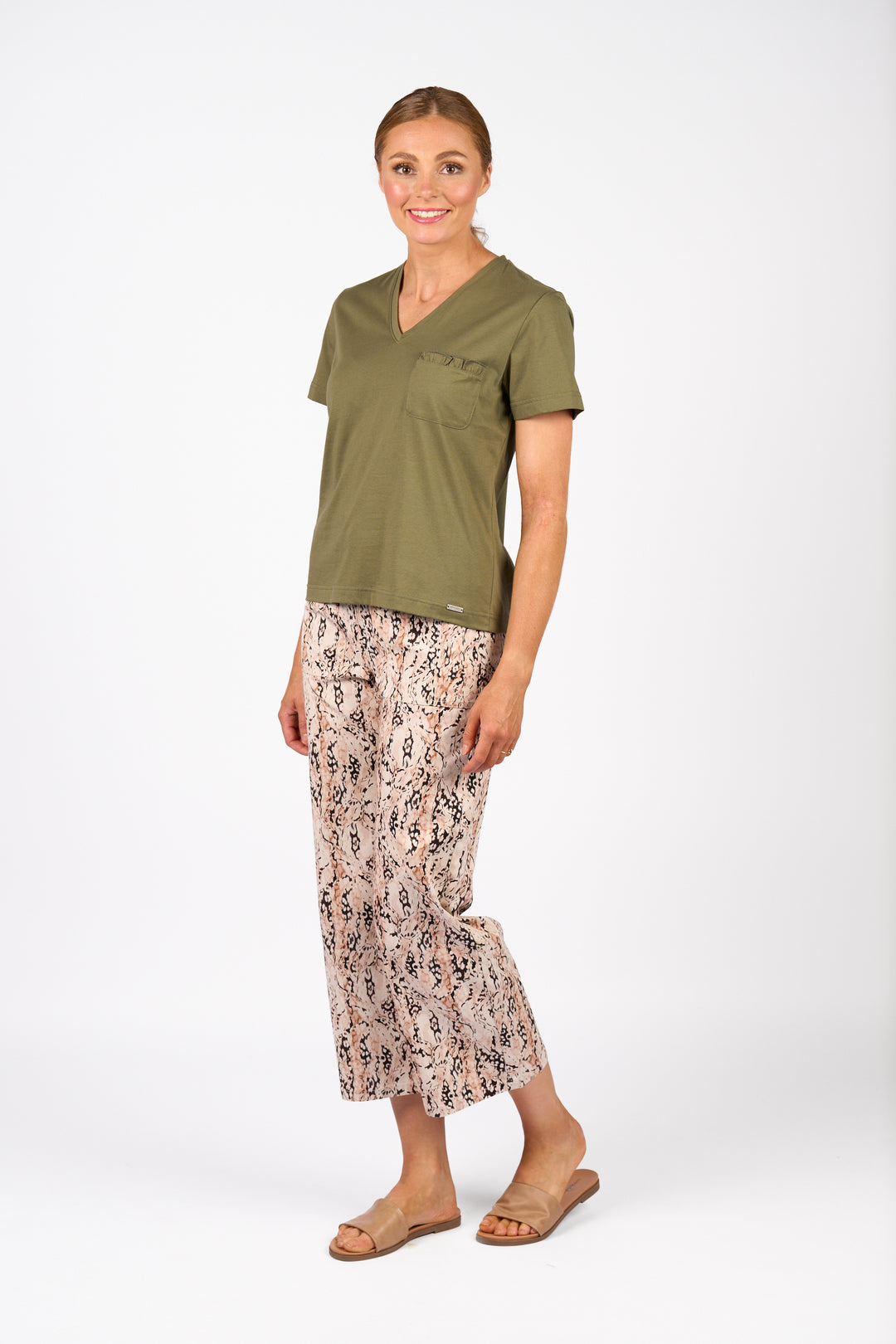 Mila Tee - Olive