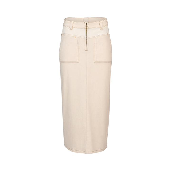 Knewe | Spin Skirt - Natural Denim