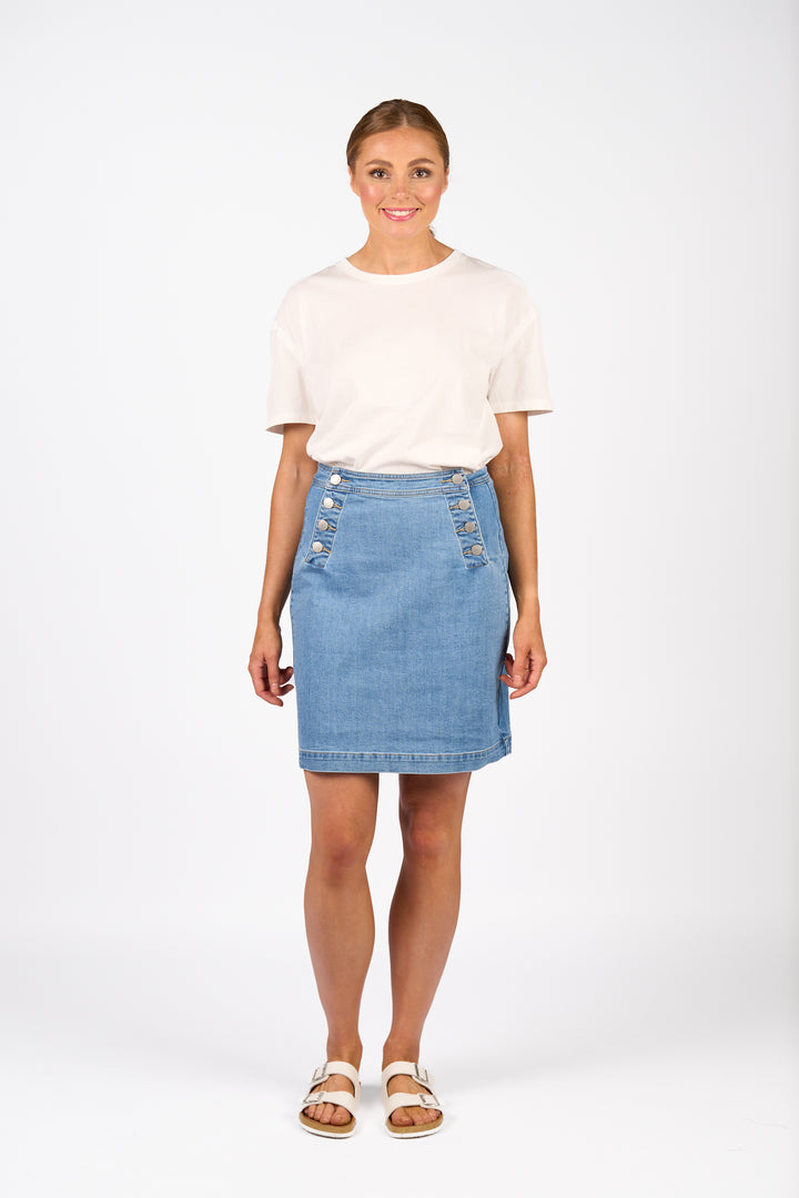 Ridge Skirt - Malibu