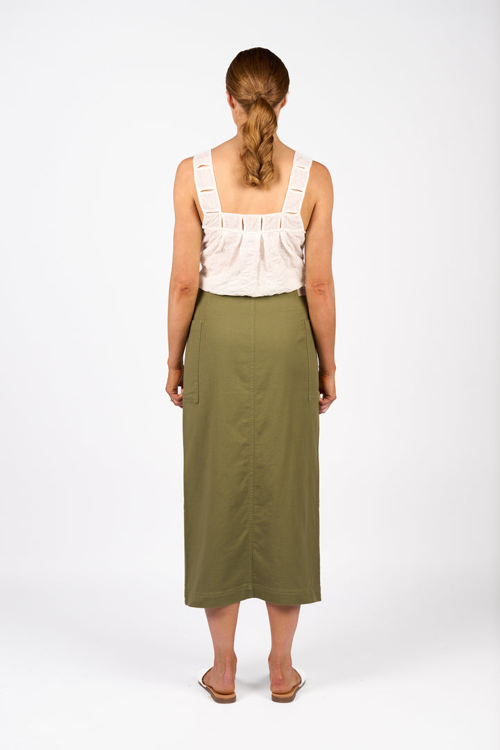 Bay Skirt - Olive