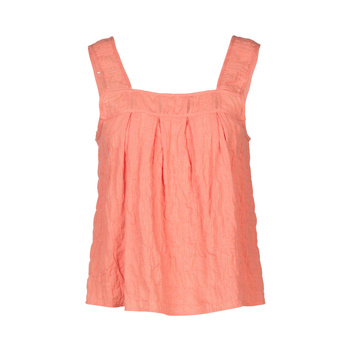 Knewe | Evolve Top - Coral Check