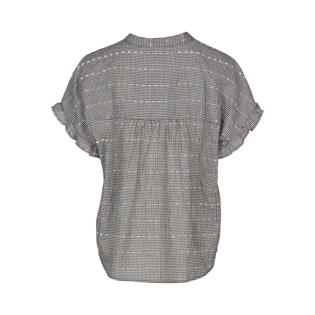 Addison Top - Black Check
