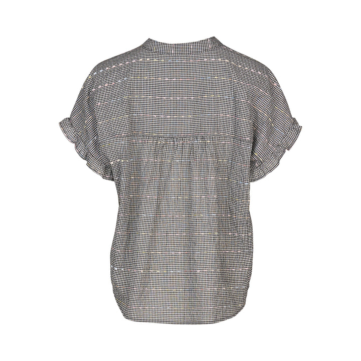 Addison Top - Black Check