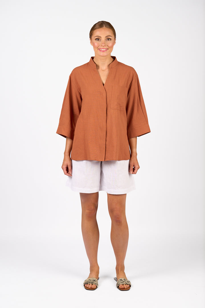 Holiday Shirt - Cocoa
