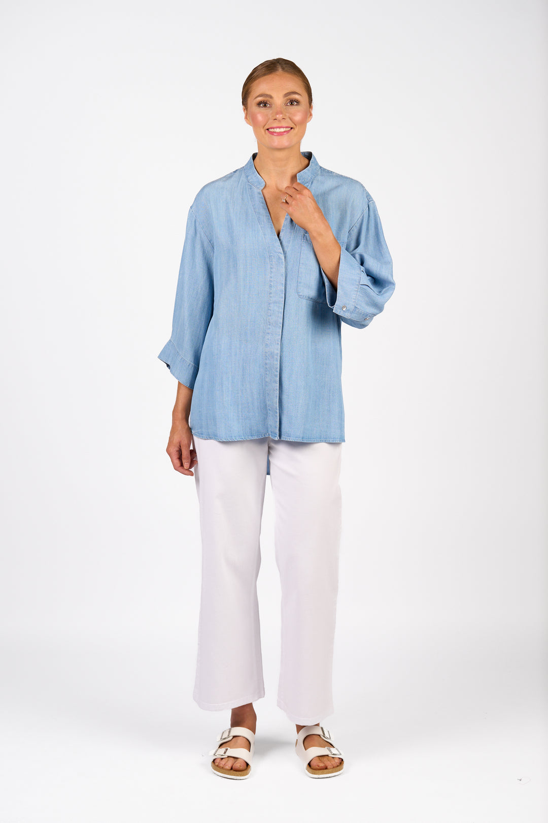 Knewe | Holiday Shirt - Light Blue