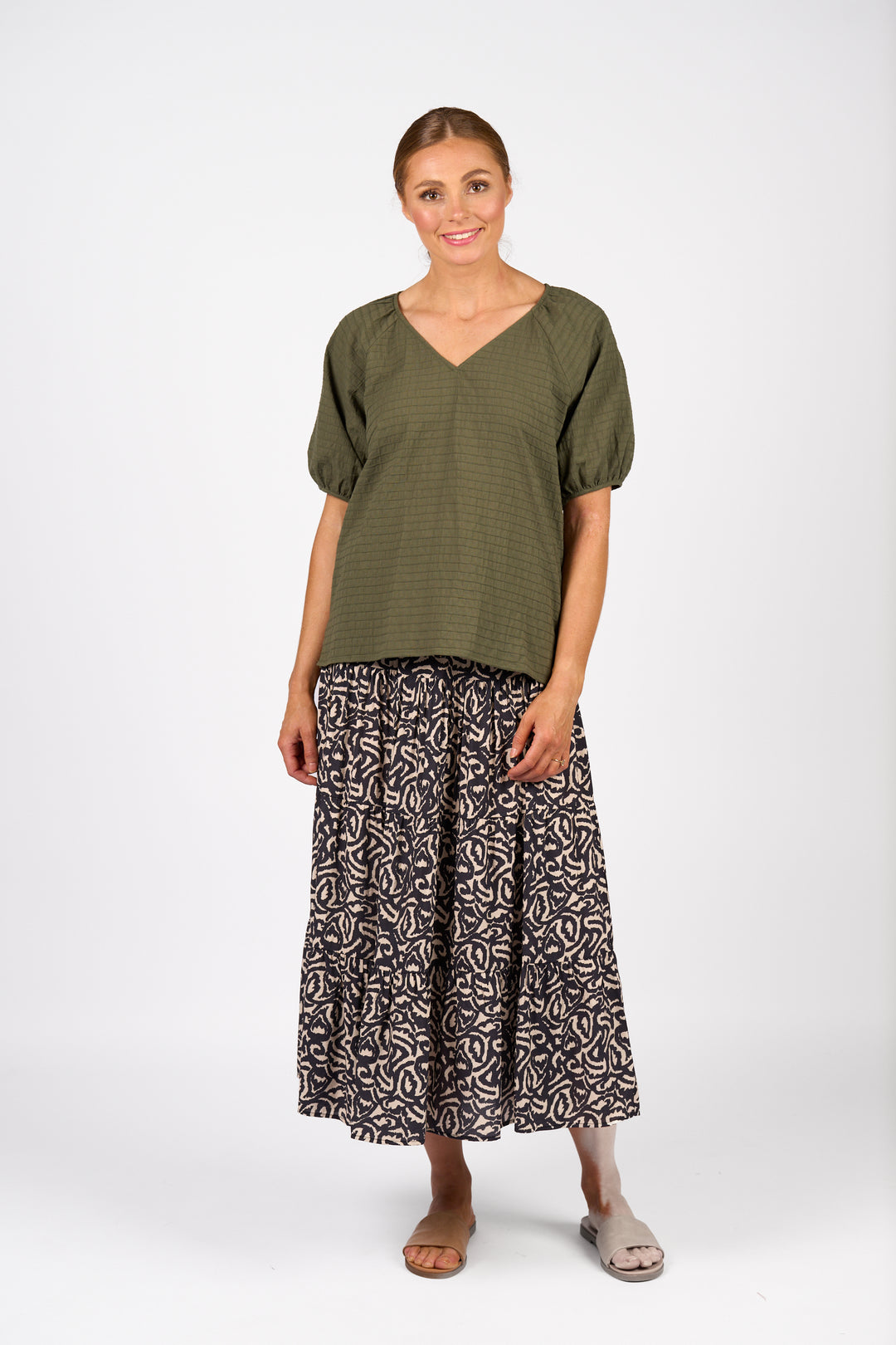 Knewe | Focus Top - Olive