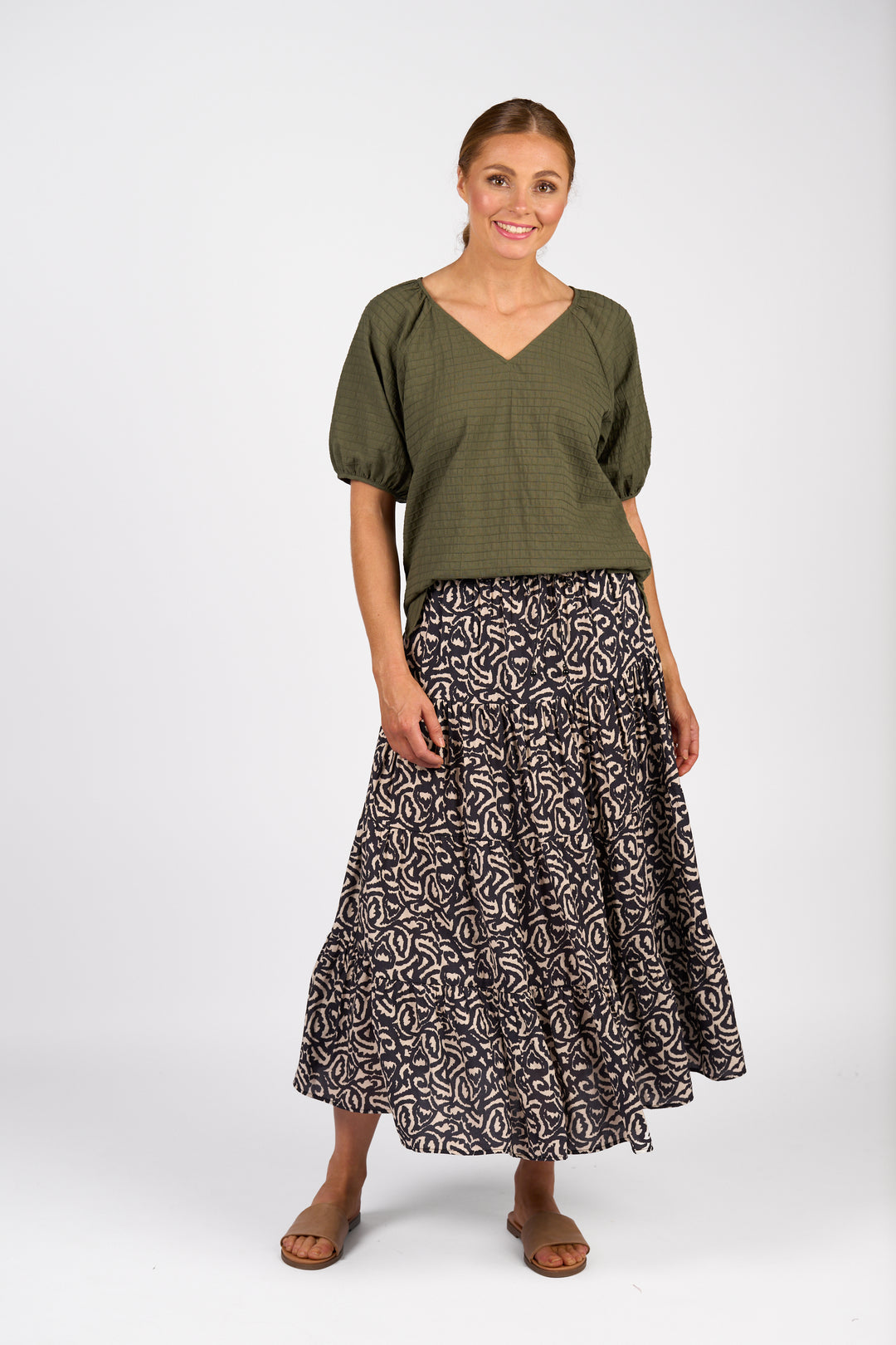 Knewe | Focus Top - Olive