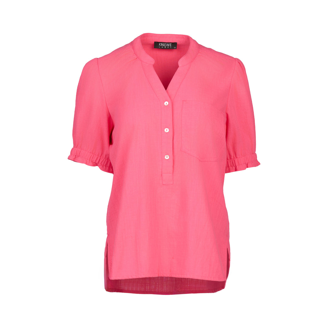 Knewe | Naomi Top - Raspberry