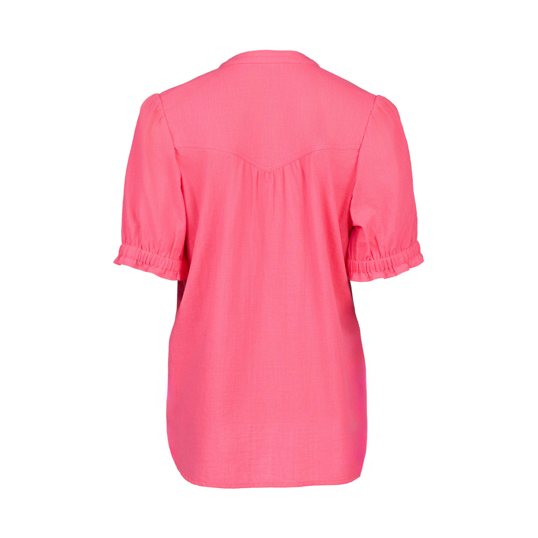 Knewe | Naomi Top - Raspberry