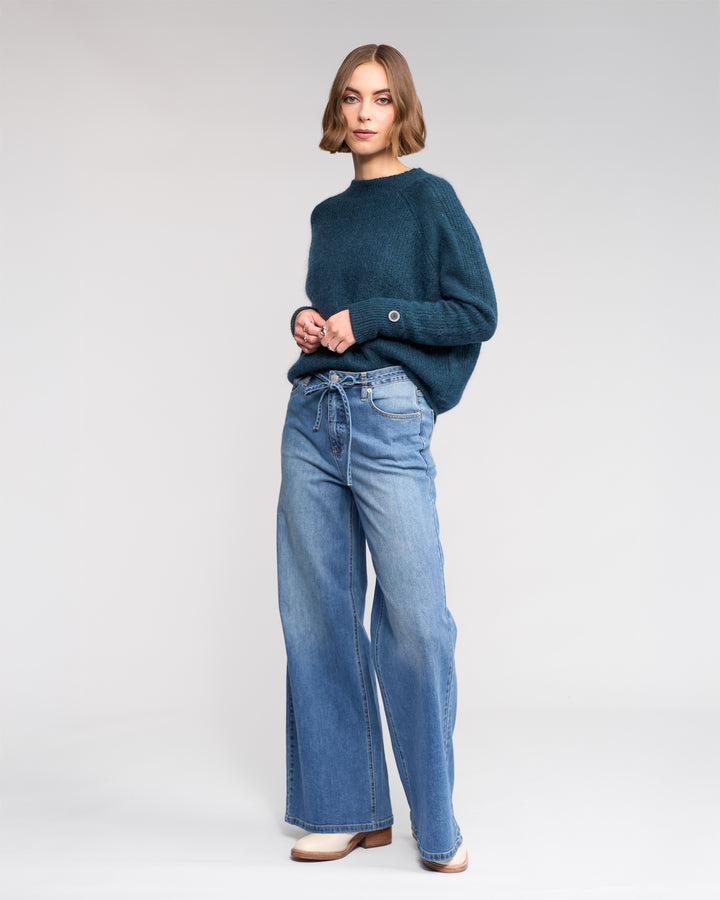 KNEWE Label | Goldie Jean - Washed Denim