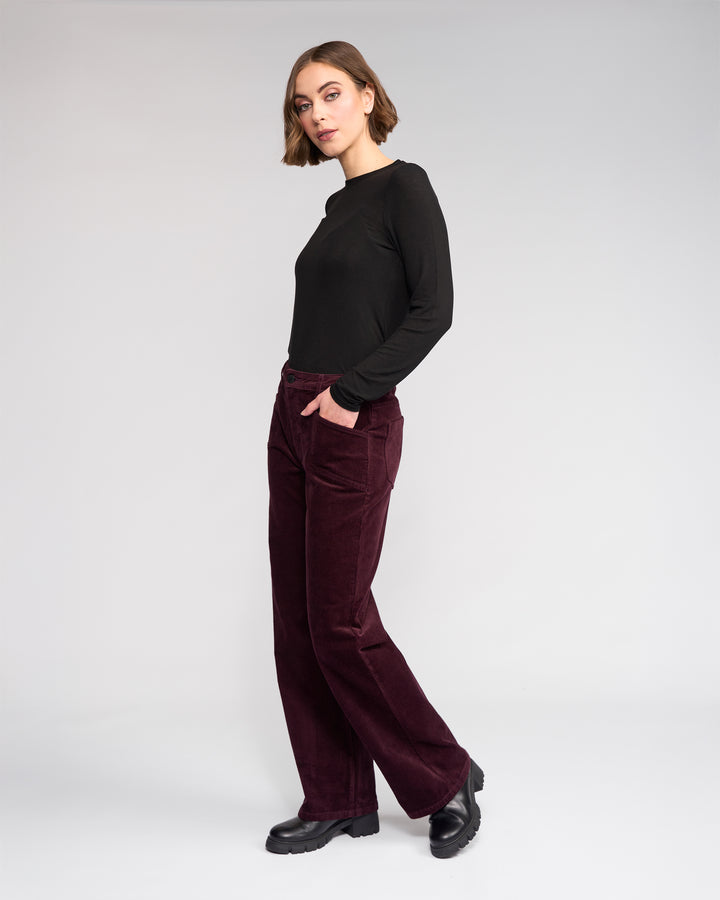 Knewe | Dallas Cord Pant - Raisin