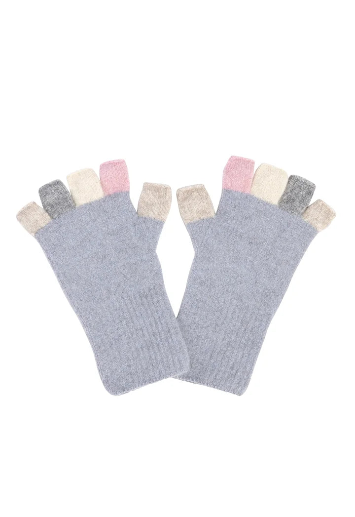 Possum Merino Multi Fingerless Gloves
