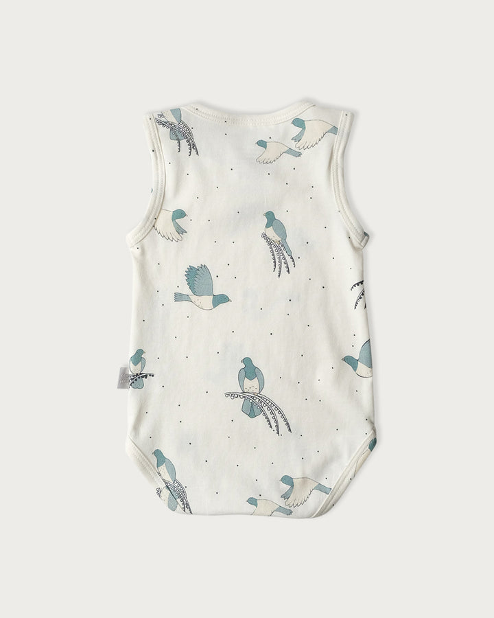Singlet Bodysuit Kereru 3-6 Months