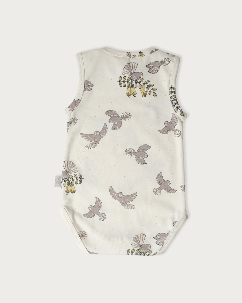 Singlet Bodysuit Fantail 6-12 Months