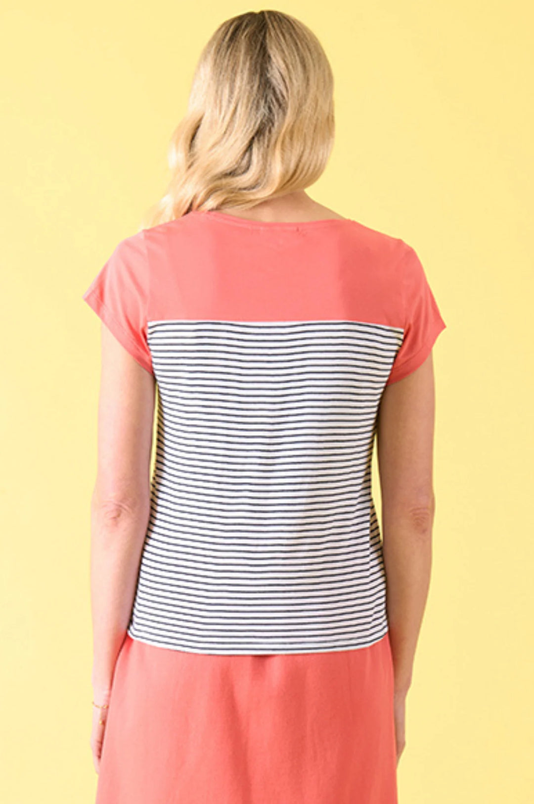 Charlie Jane | Sumner Tee - Coral