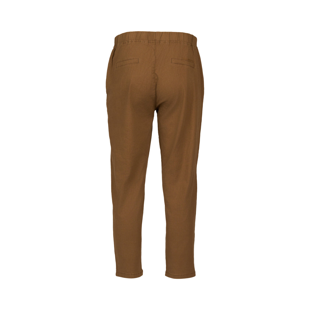 Vassalli | 7/8 Tie Waist Pant - Pecan