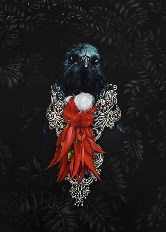 He Of The Kakabeak Tree in Black Frame