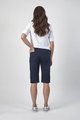 Vassalli Poplin Straight Leg Short - Navy